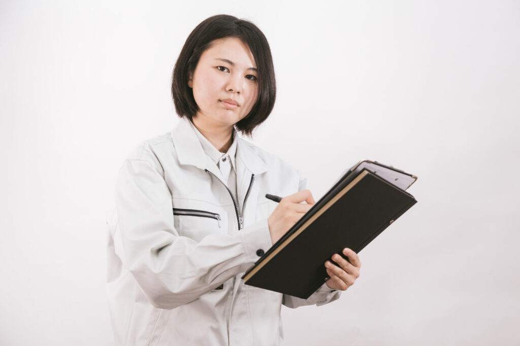 女性現場監督