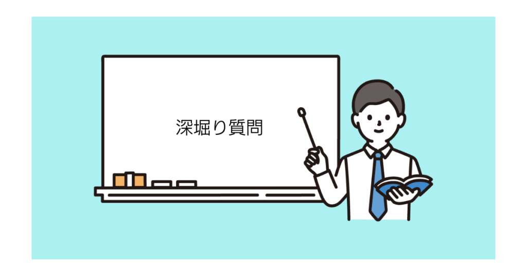 深堀り質問