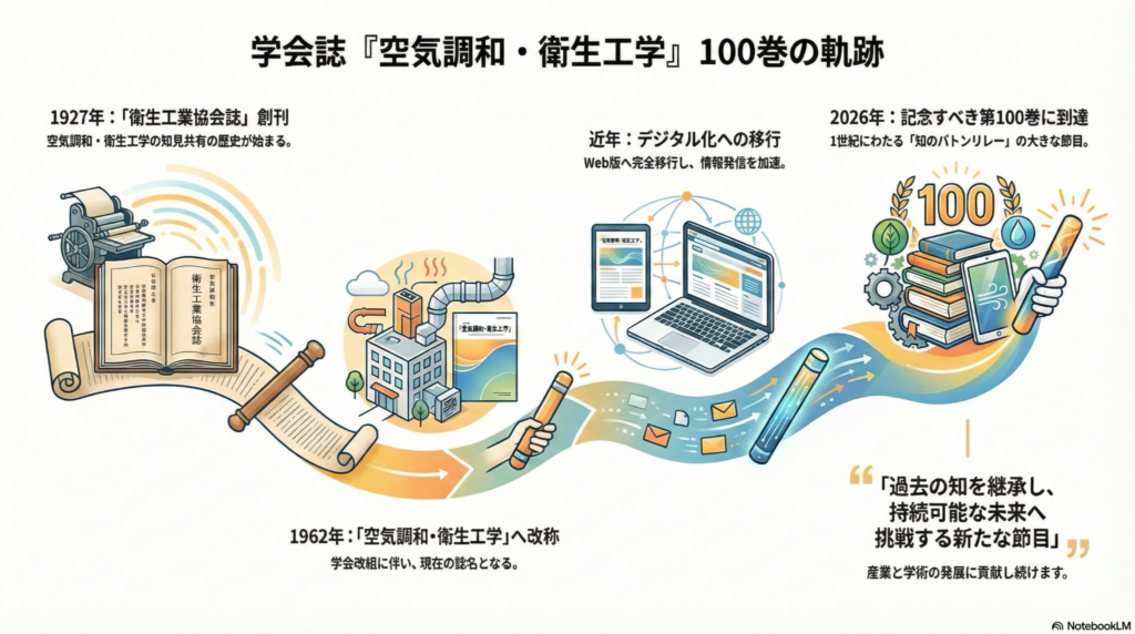 空衛学会100巻の軌跡