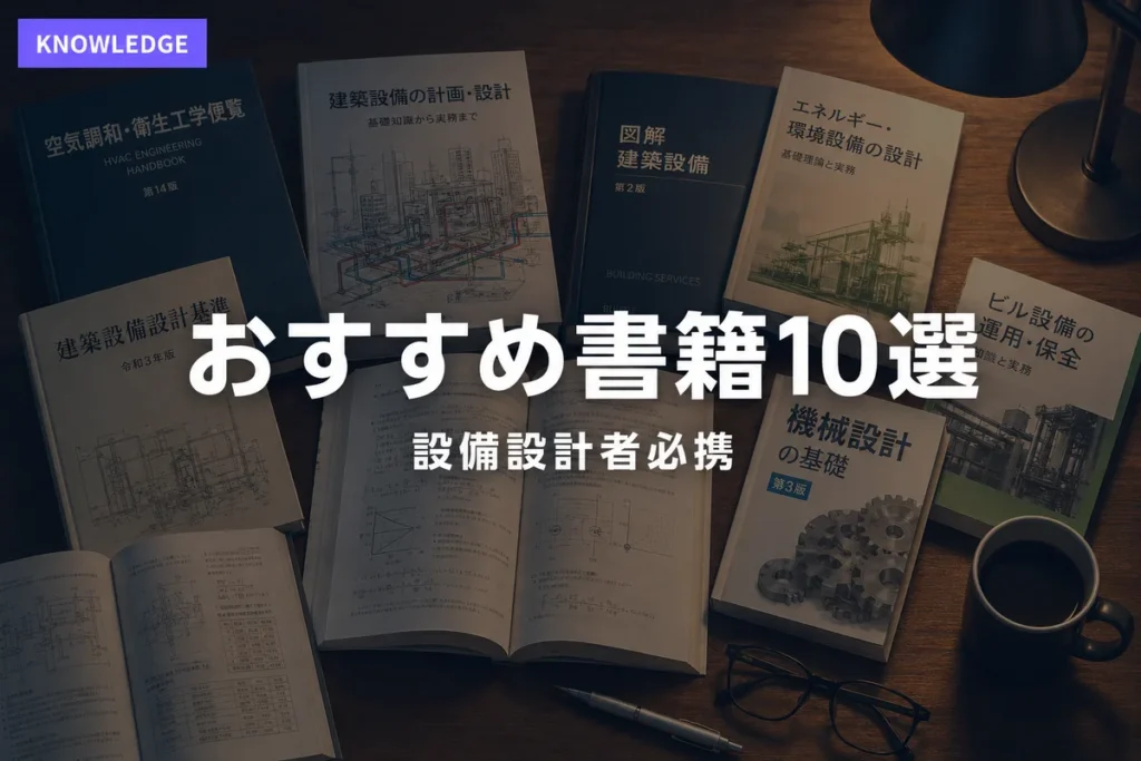 設備設計の参考書籍フラットレイ・技術書と図面