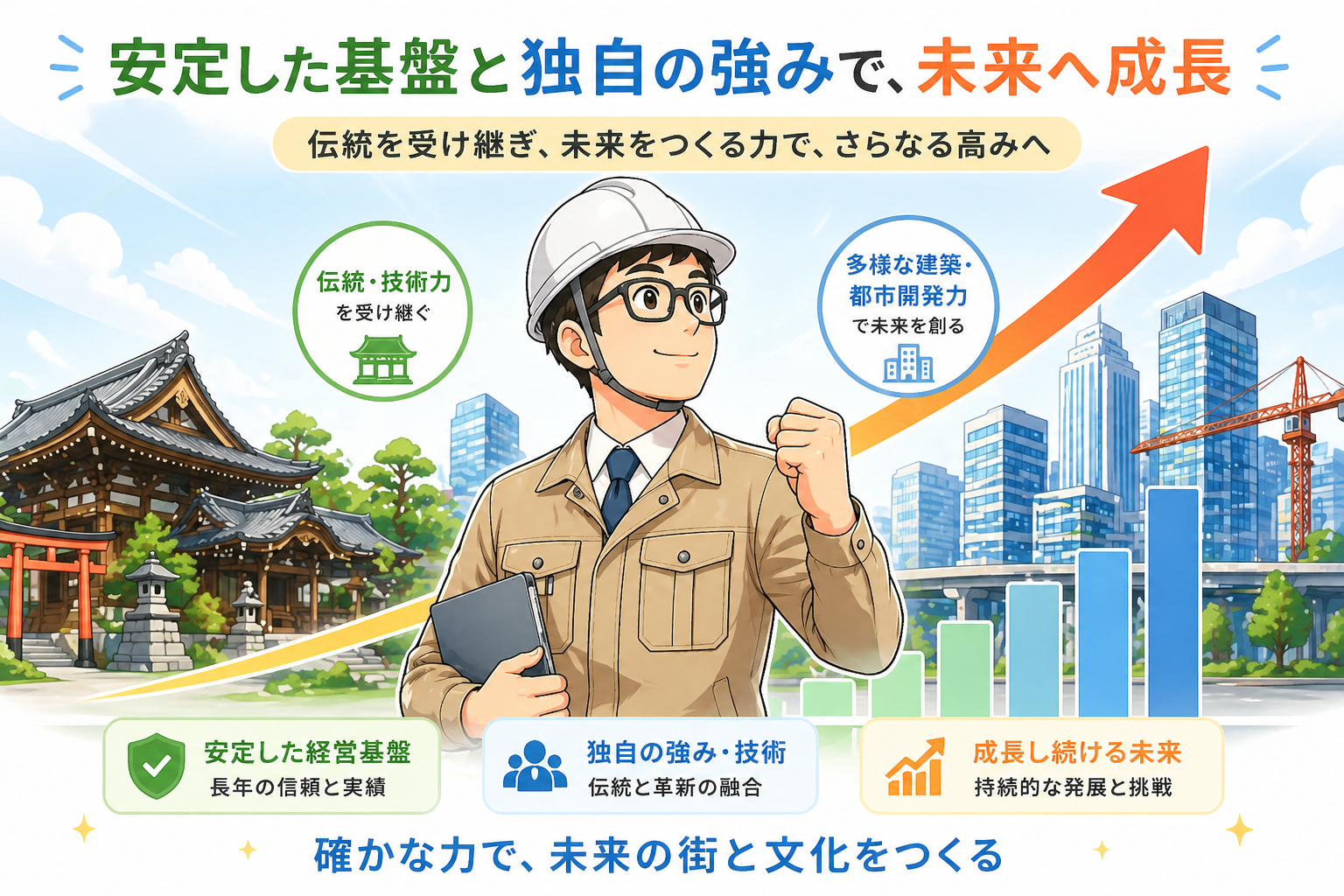 松井建設の安定した基盤と独自の強み