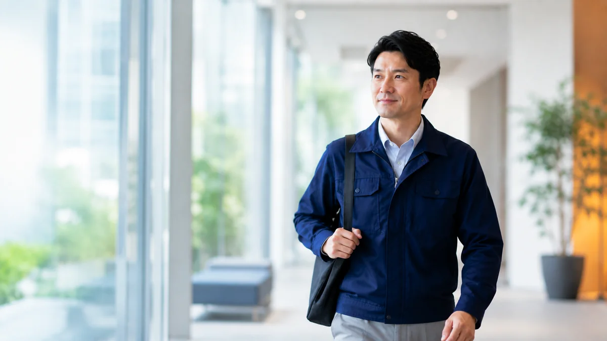 前向きに転職へ歩き出す設備エンジニア